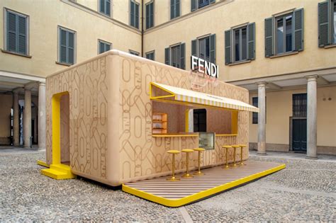 fendi bar montenapoleone|Fendi opens Fendi Bar in Milan during Design Week.